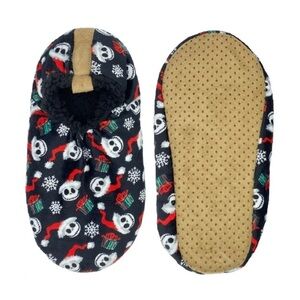 Nightmare Before Christmas, Fuzzy Babba Mens Slipper Socks, Size M/L. New